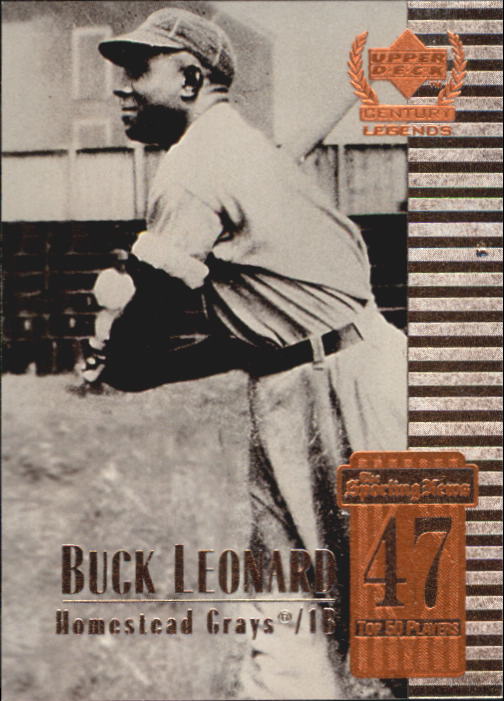 1999 Upper Deck Century Legends #47 Buck Leonard