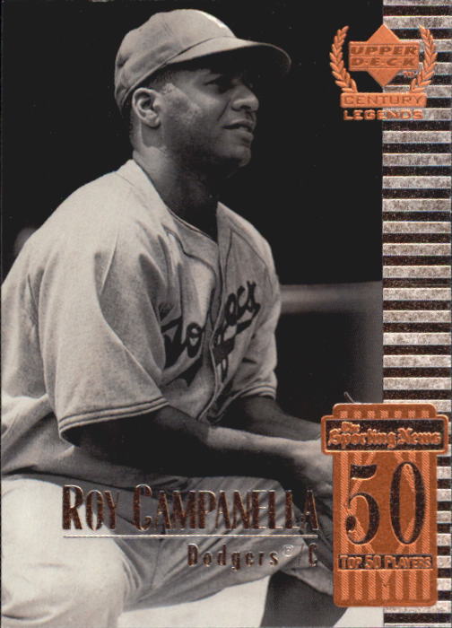 1999 Upper Deck Century Legends #50 Roy Campanella