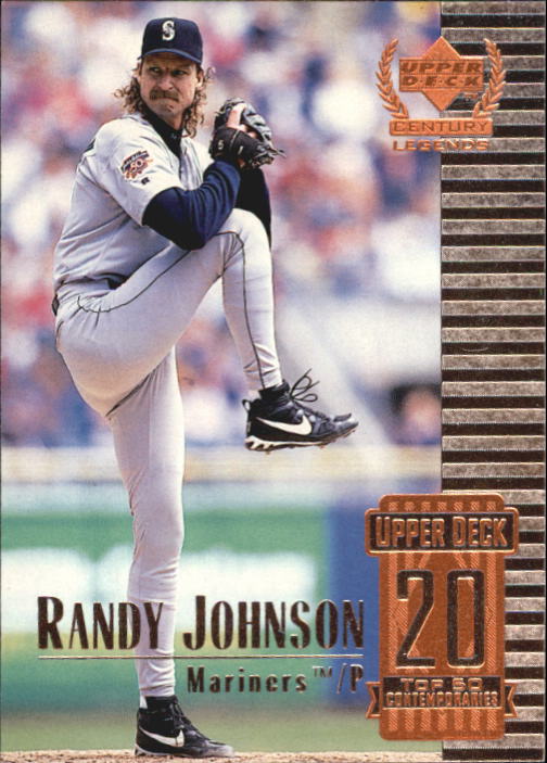 1999 Upper Deck Century Legends #70 Randy Johnson