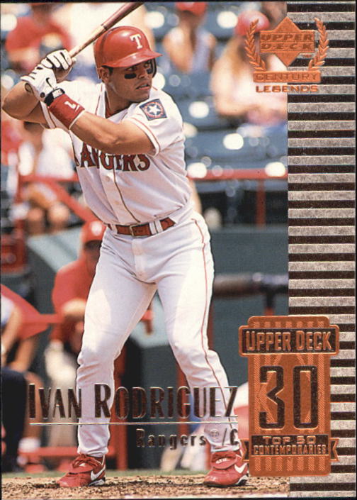 1999 Upper Deck Century Legends #80 Ivan Rodriguez