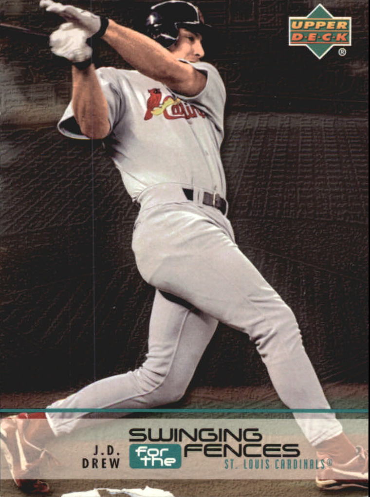 1999 Upper Deck Challengers for 70 Swinging for the Fences #S6 J.D. Drew