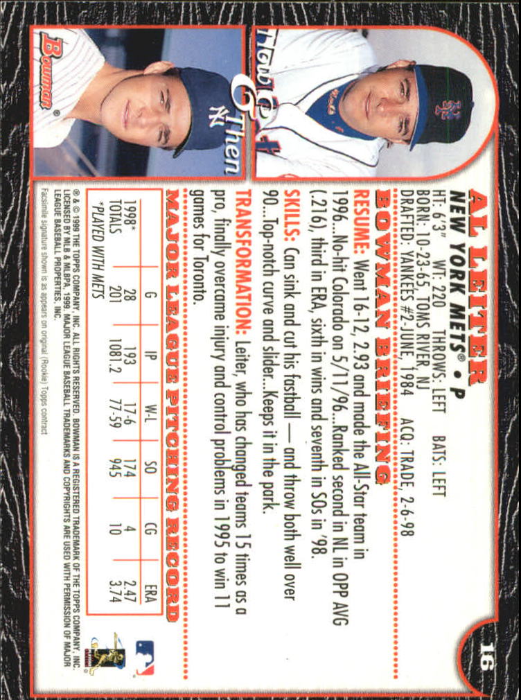 1999 Bowman International Baseball Card Pick (Inserts) - Picture 11 of 357