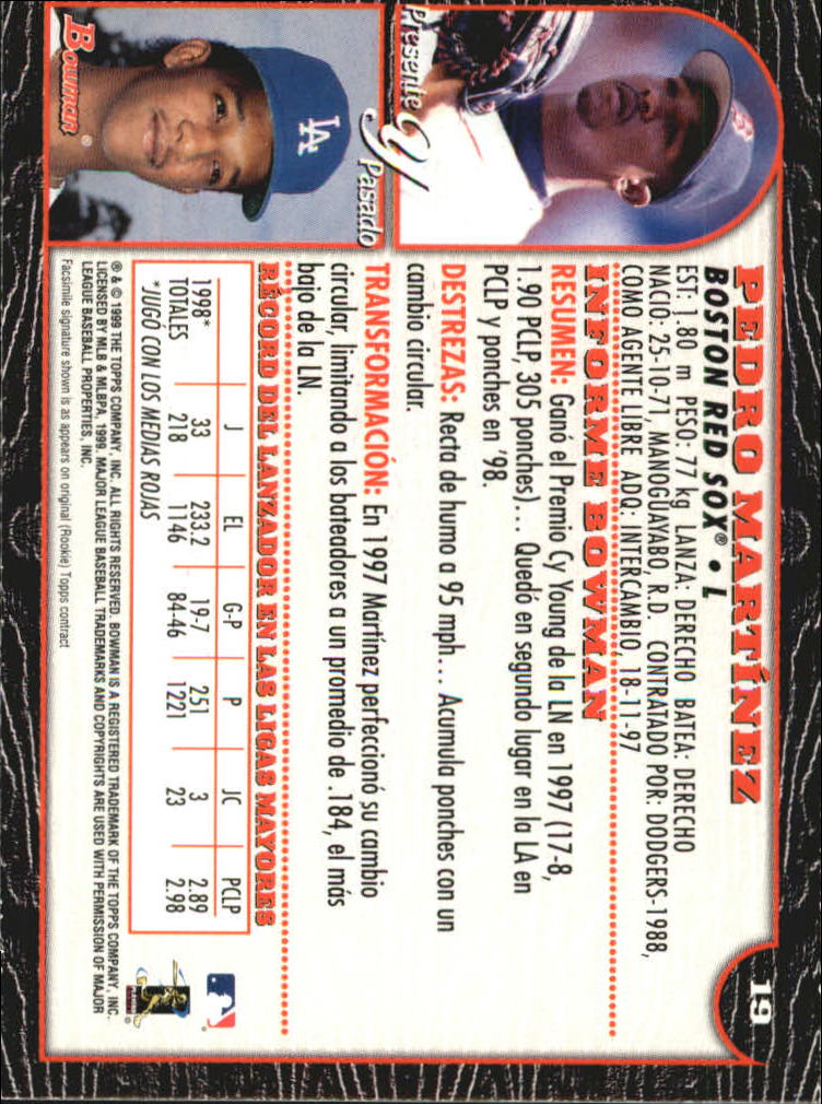 1999 Bowman International Baseball Card Pick (Inserts) - Picture 17 of 357