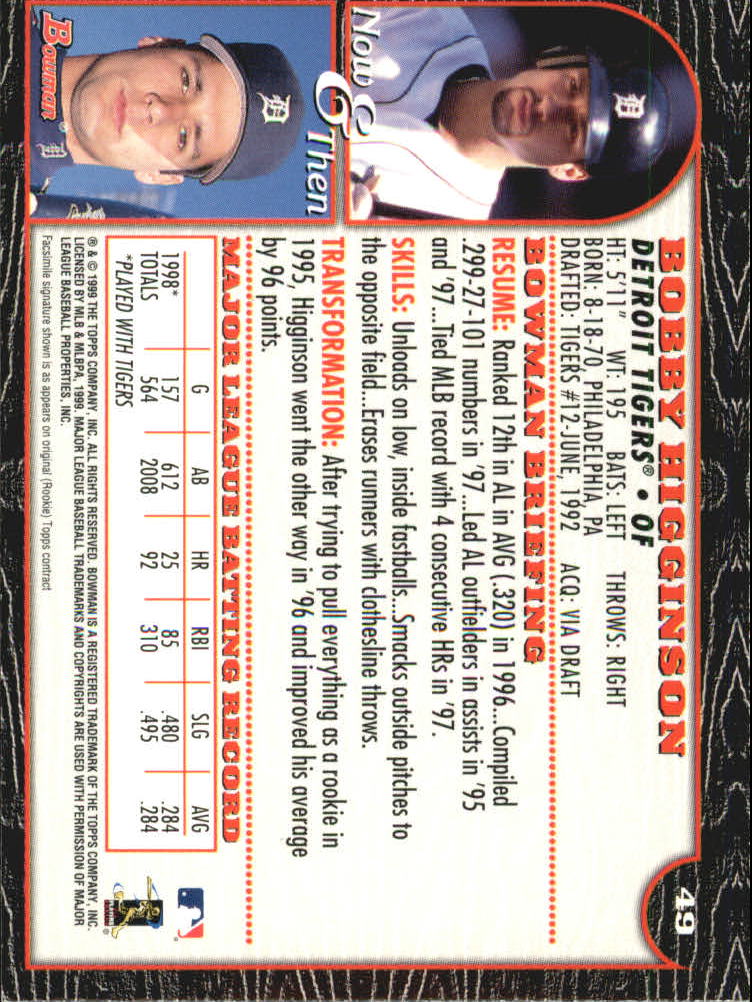 1999 Bowman International Baseball Card Pick (Inserts) - Picture 29 of 357