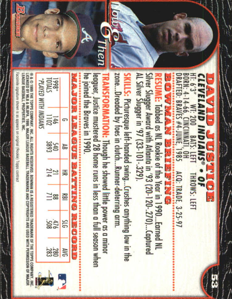 1999 Bowman International Baseball Card Pick (Inserts) - Picture 33 of 357