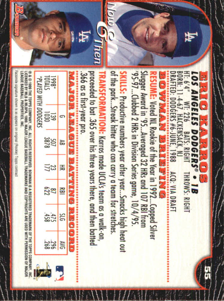 1999 Bowman International Baseball Card Pick (Inserts) - Picture 37 of 357