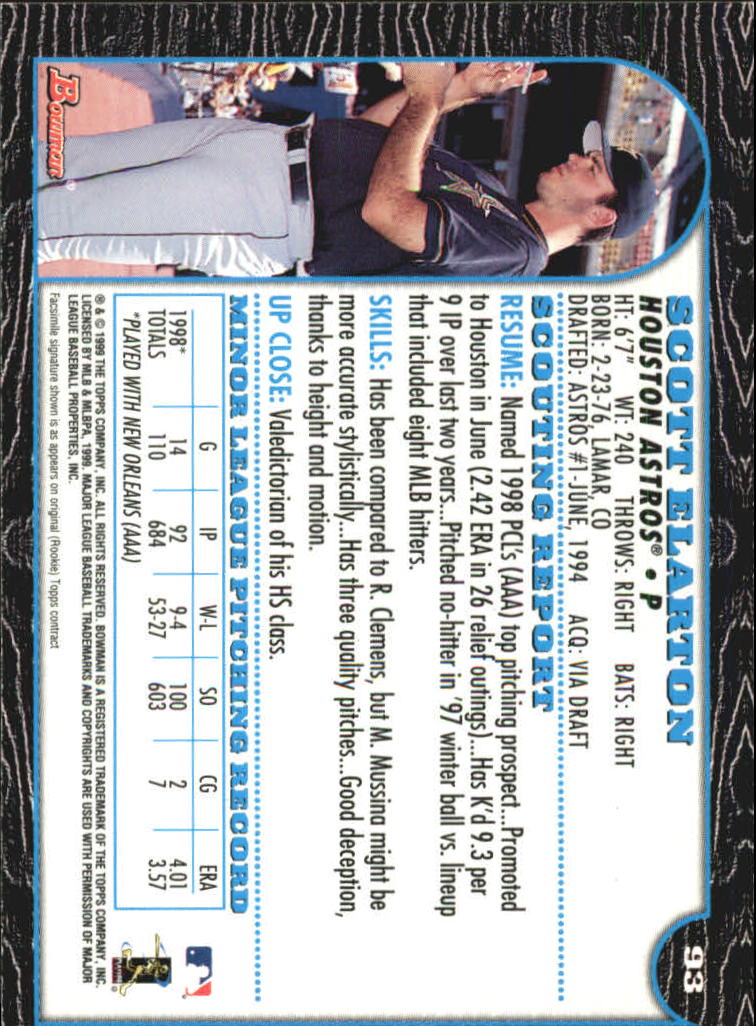 1999 Bowman International Baseball Card Pick (Inserts) - Picture 75 of 357