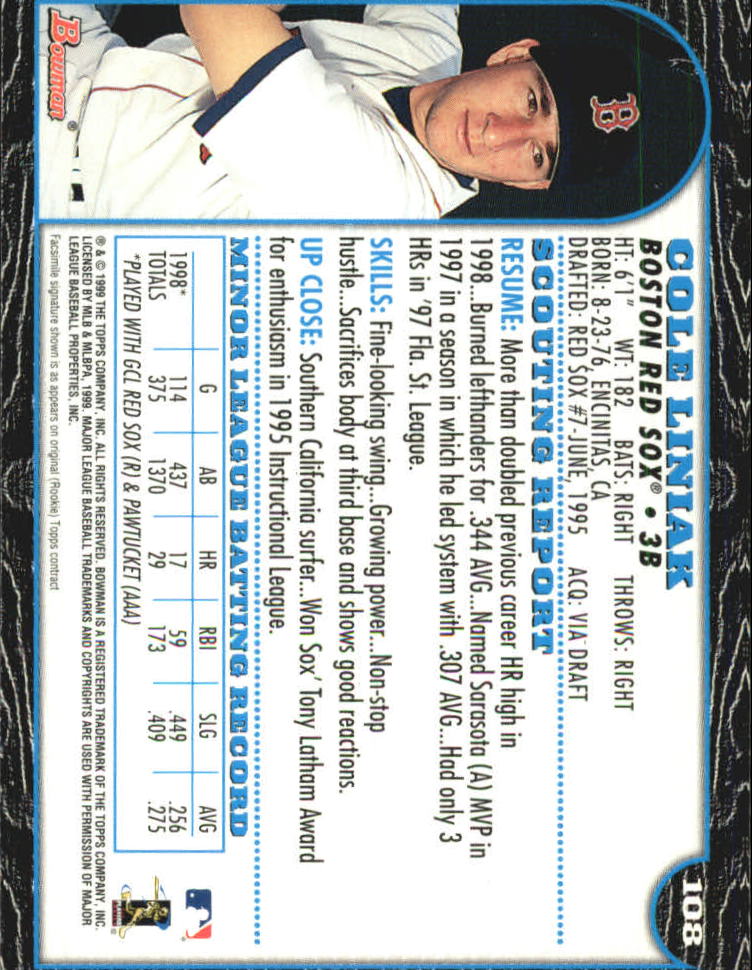 1999 Bowman International Baseball Card Pick (Inserts) - Picture 83 of 357