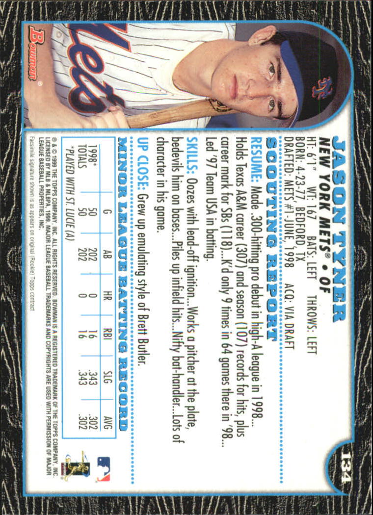 1999 Bowman International Baseball Card Pick (Inserts) - Picture 95 of 357