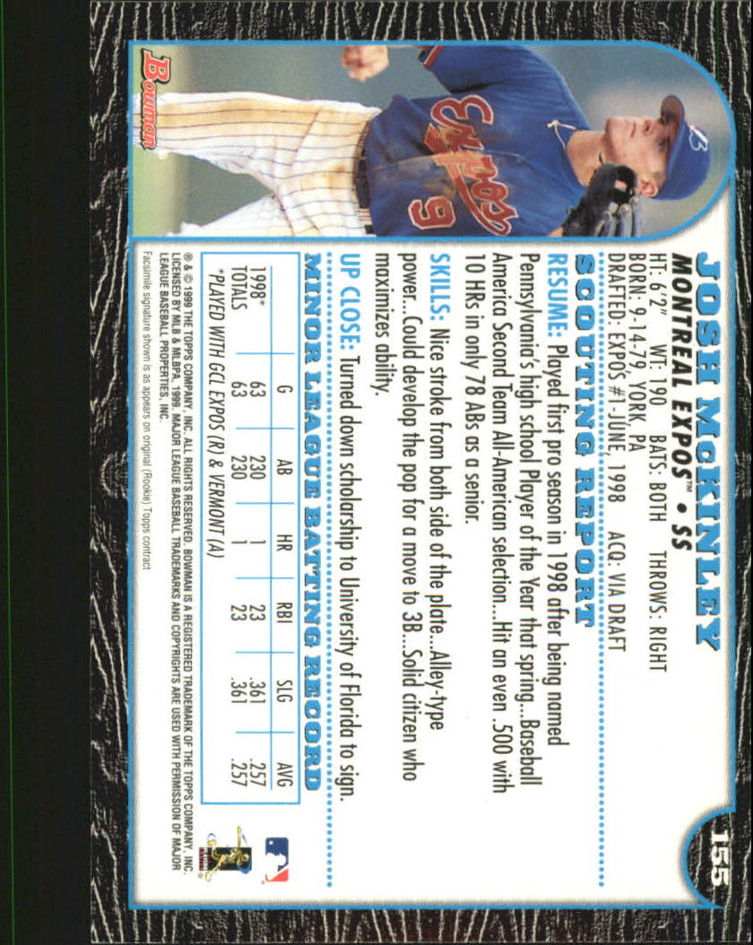 1999 Bowman International Baseball Card Pick (Inserts) - Picture 111 of 357