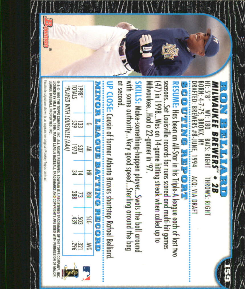 1999 Bowman International Baseball Card Pick (Inserts) - Picture 117 of 357