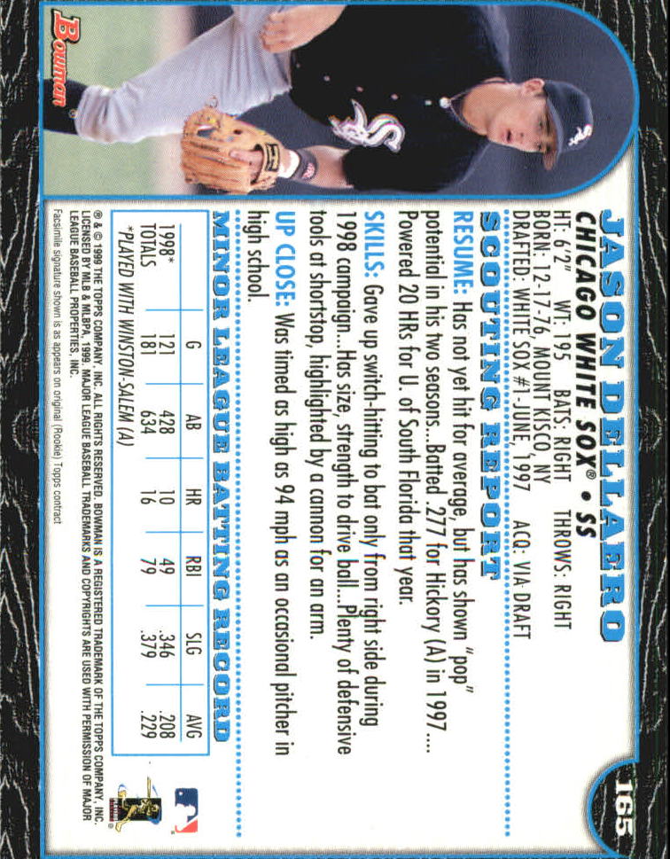 1999 Bowman International Baseball Card Pick (Inserts) - Picture 123 of 357