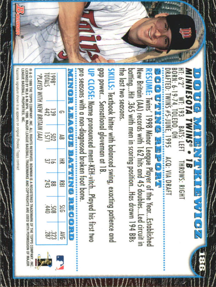 1999 Bowman International Baseball Card Pick (Inserts) - Picture 139 of 357