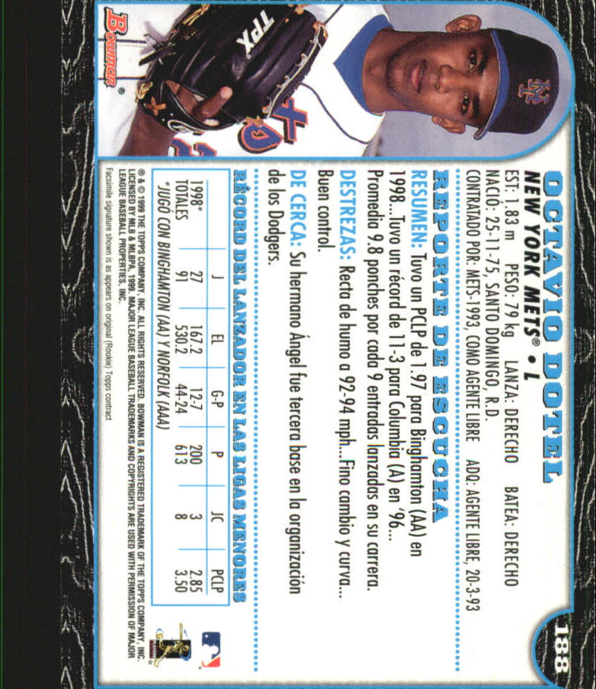 1999 Bowman International Baseball Card Pick (Inserts) - Picture 141 of 357