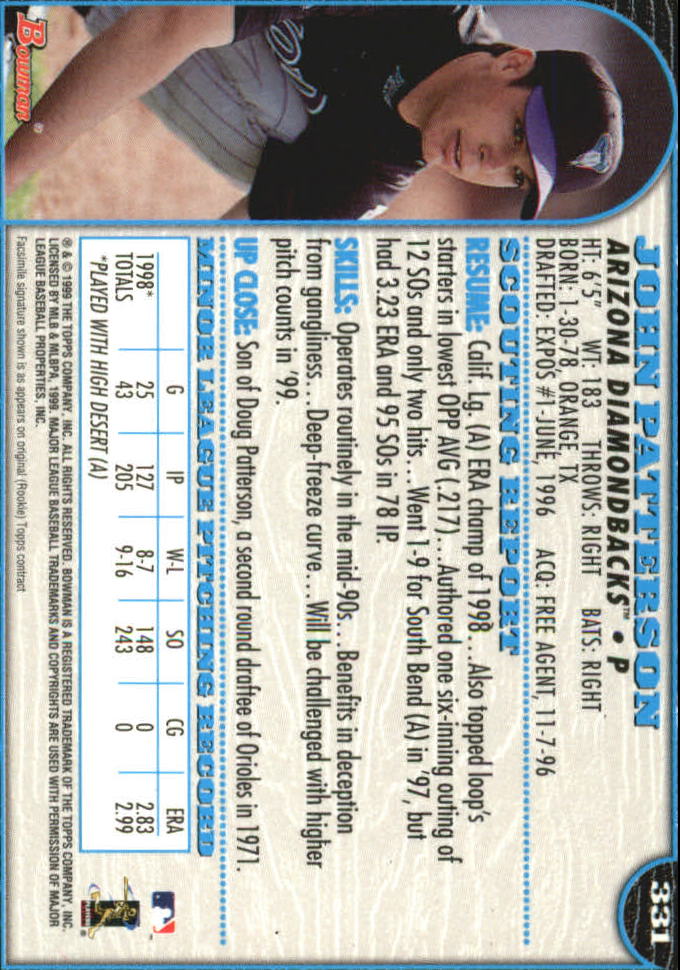 1999 Bowman International Baseball Card Pick (Inserts) - Picture 249 of 357