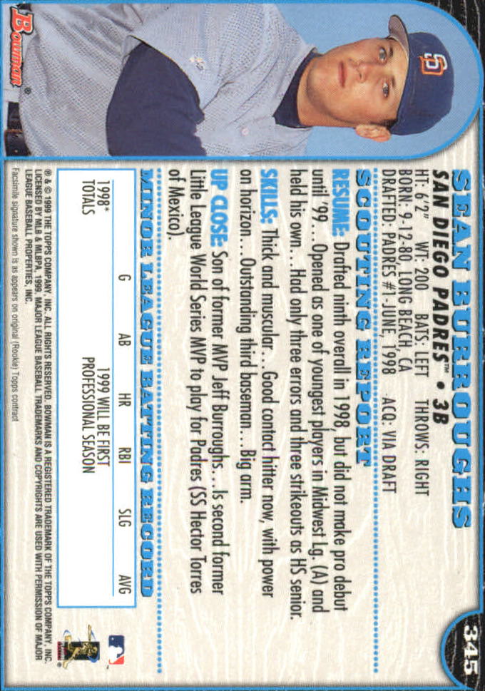 1999 Bowman International Baseball Card Pick (Inserts) - Picture 265 of 357