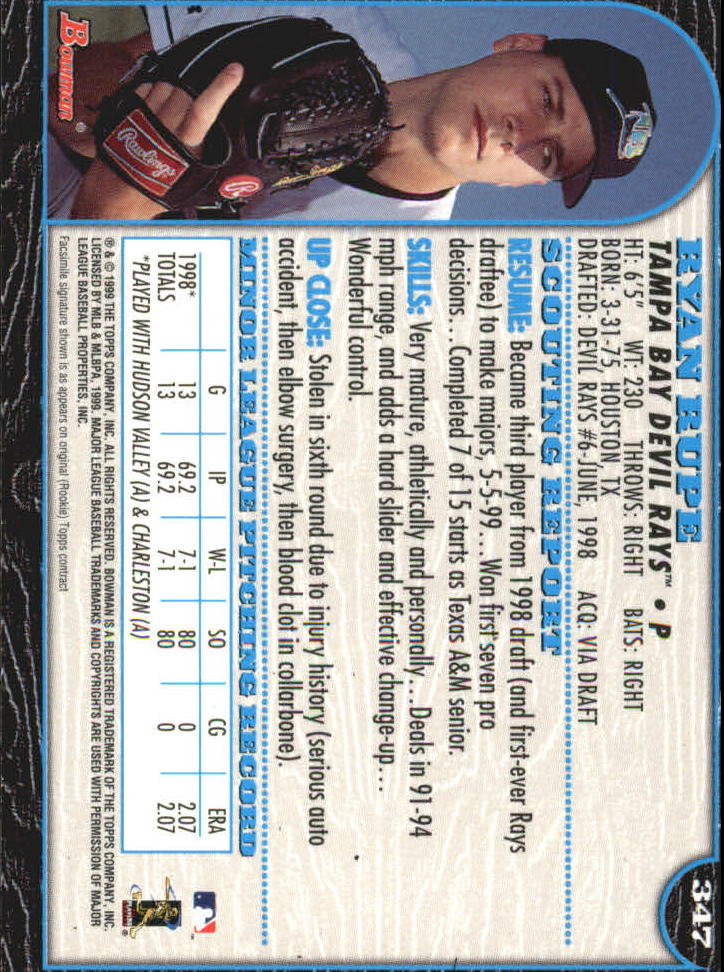 1999 Bowman International Baseball Card Pick (Inserts) - Picture 267 of 357