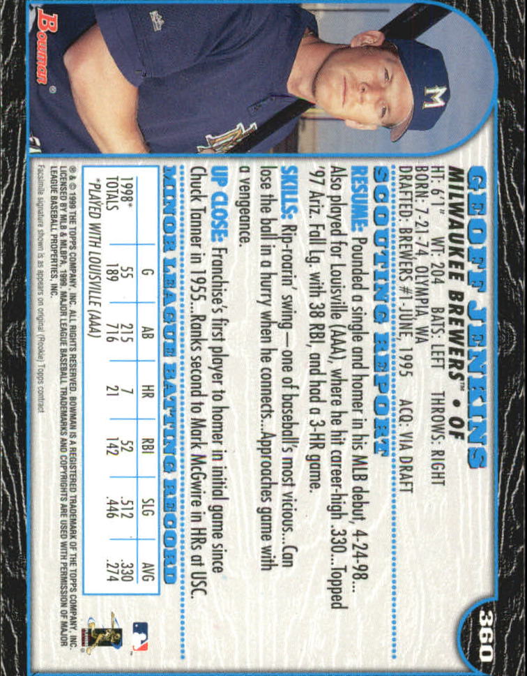 1999 Bowman International Baseball Card Pick (Inserts) - Picture 279 of 357
