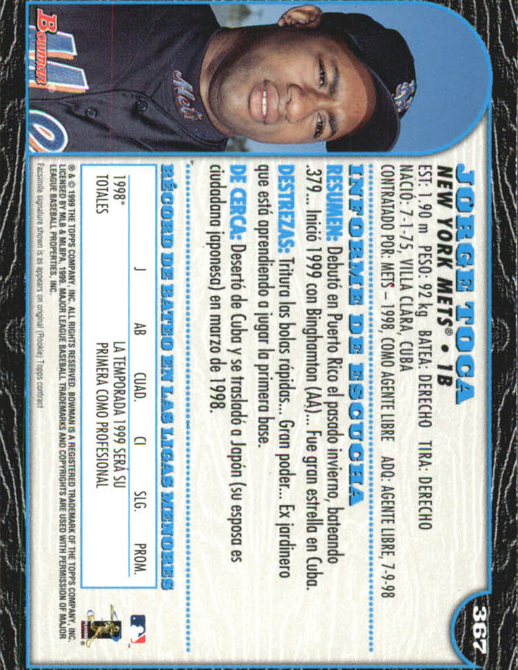 1999 Bowman International Baseball Card Pick (Inserts) - Picture 287 of 357