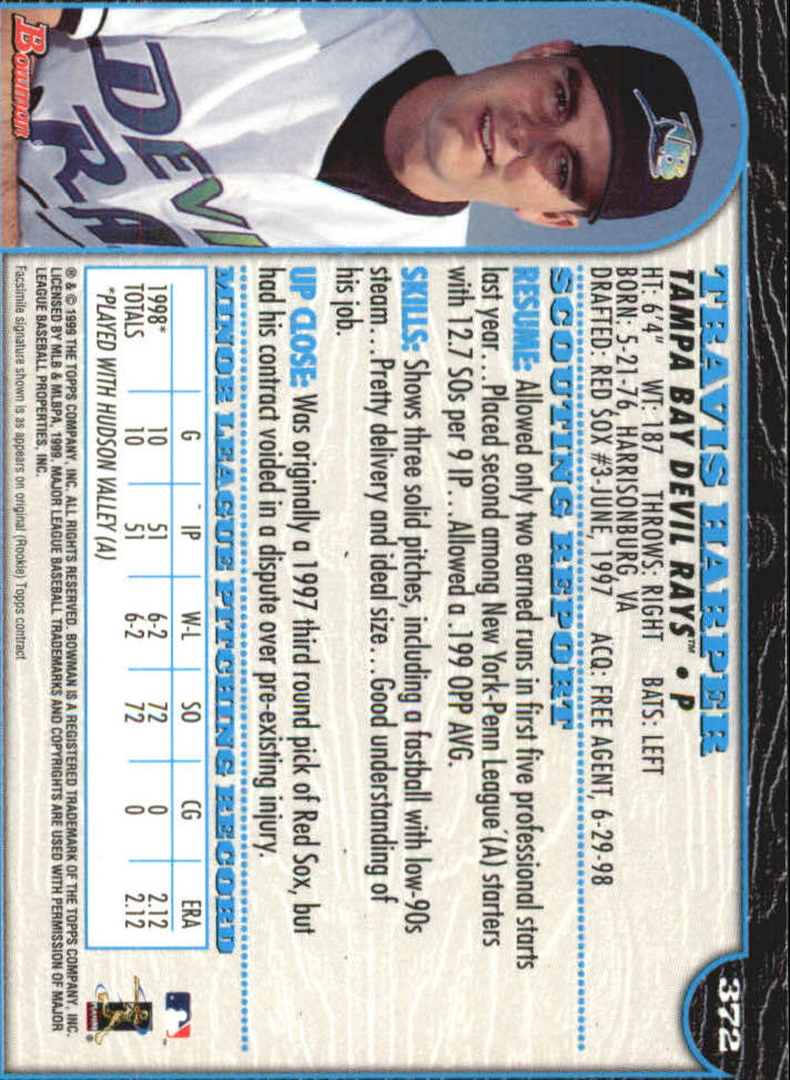 1999 Bowman International Baseball Card Pick (Inserts) - Picture 293 of 357