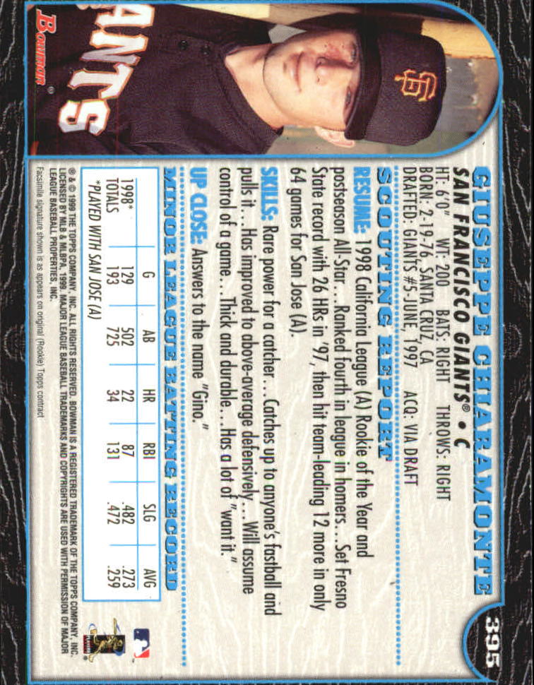 1999 Bowman International Baseball Card Pick (Inserts) - Picture 317 of 357