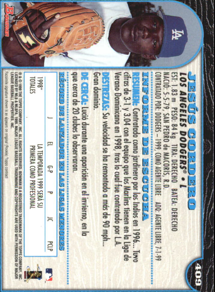 1999 Bowman International Baseball Card Pick (Inserts) - Picture 333 of 357