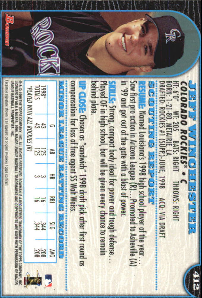 1999 Bowman International Baseball Card Pick (Inserts) - Picture 337 of 357