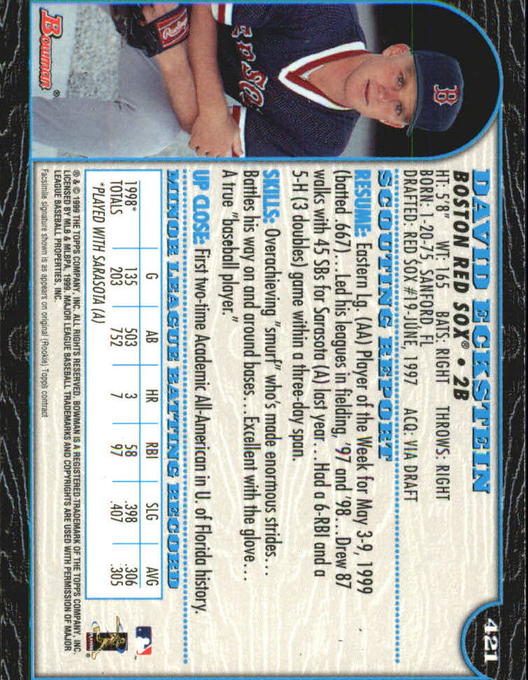 1999 Bowman International Baseball Card Pick (Inserts) - Picture 345 of 357
