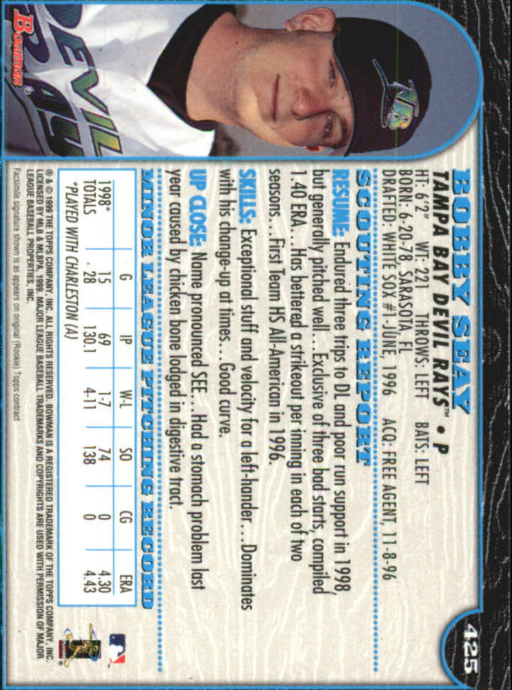 1999 Bowman International Baseball Card Pick (Inserts) - Picture 349 of 357