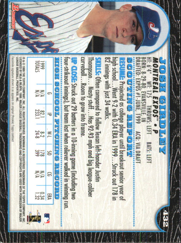 1999 Bowman International Baseball Card Pick (Inserts) - Picture 357 of 357