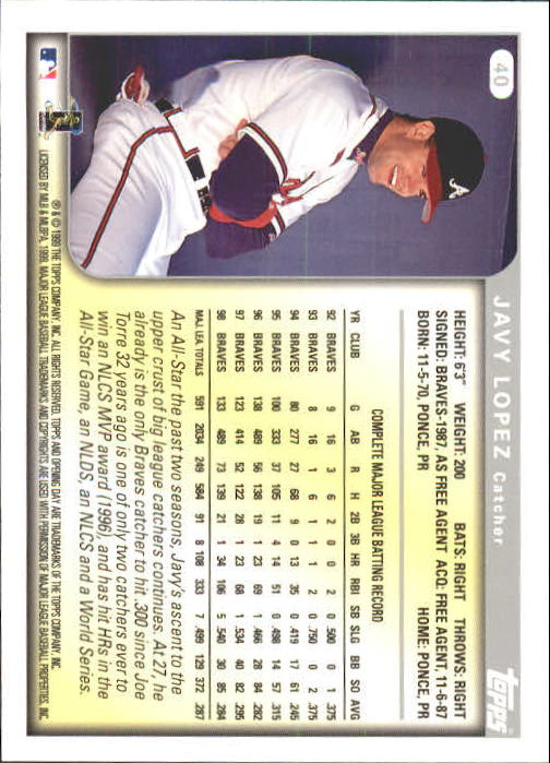 A4346- 1999 Topps Opening Day BB #s 1-165 +Inserts -You Pick- 15+ FREE US SHIP - Picture 61 of 278