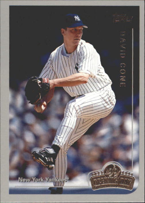 1999 Topps Opening Day #59 David Cone