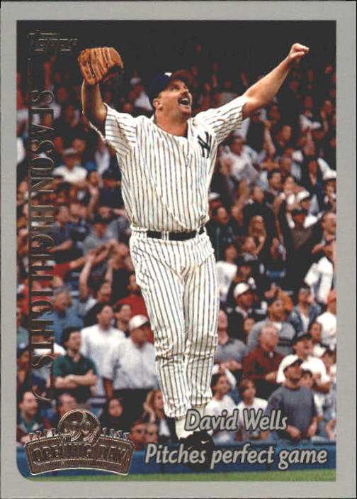 1999 Topps Opening Day #160 David Wells HL