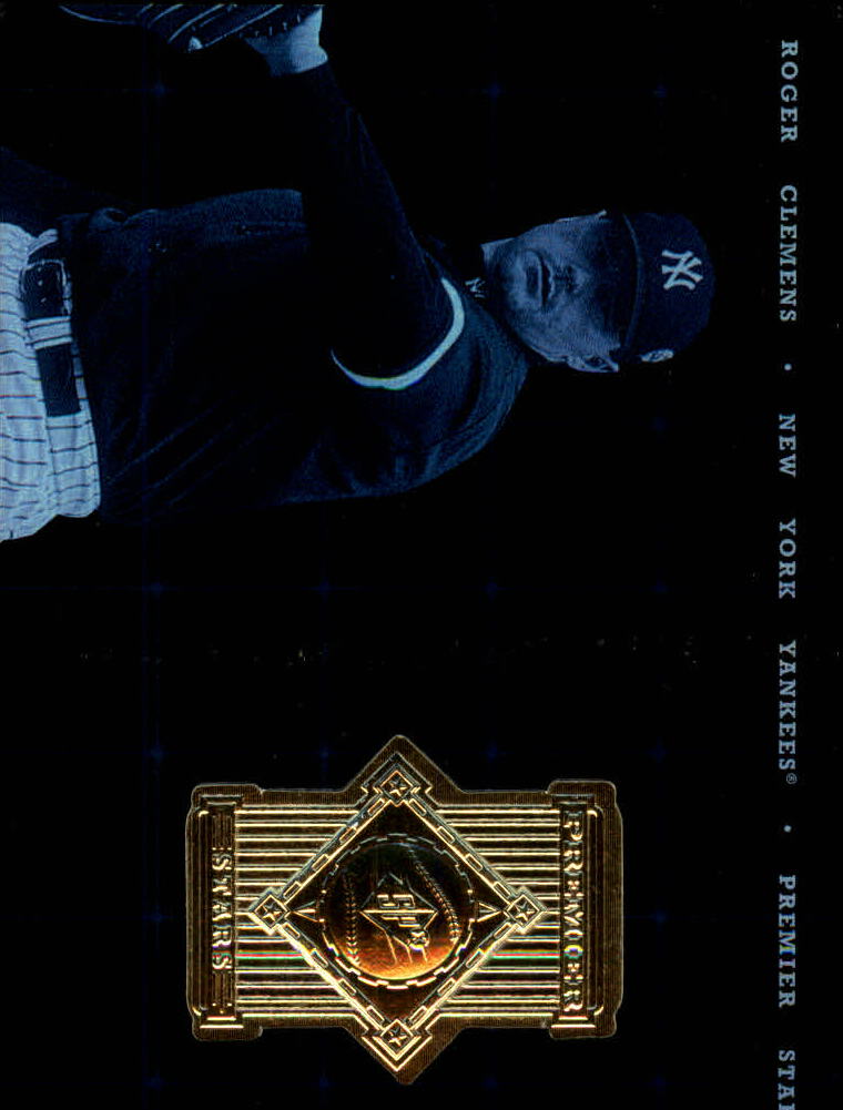1999 SPx Premier Stars #PS26 Roger Clemens on Fanatics Collect