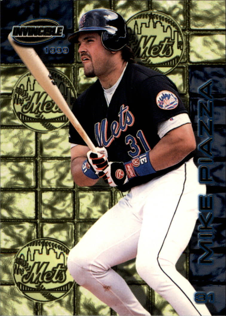 1999 Pacific Invincible Thunder Alley #10 Mike Piazza