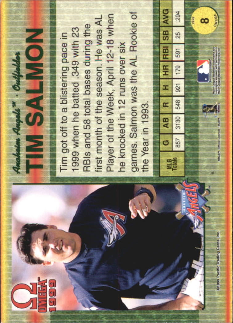 B5118- 1999 Pacific Omega Baseball Card # S 1-250 -du Pick- 15 + Gratis US - Bild 17 von 487