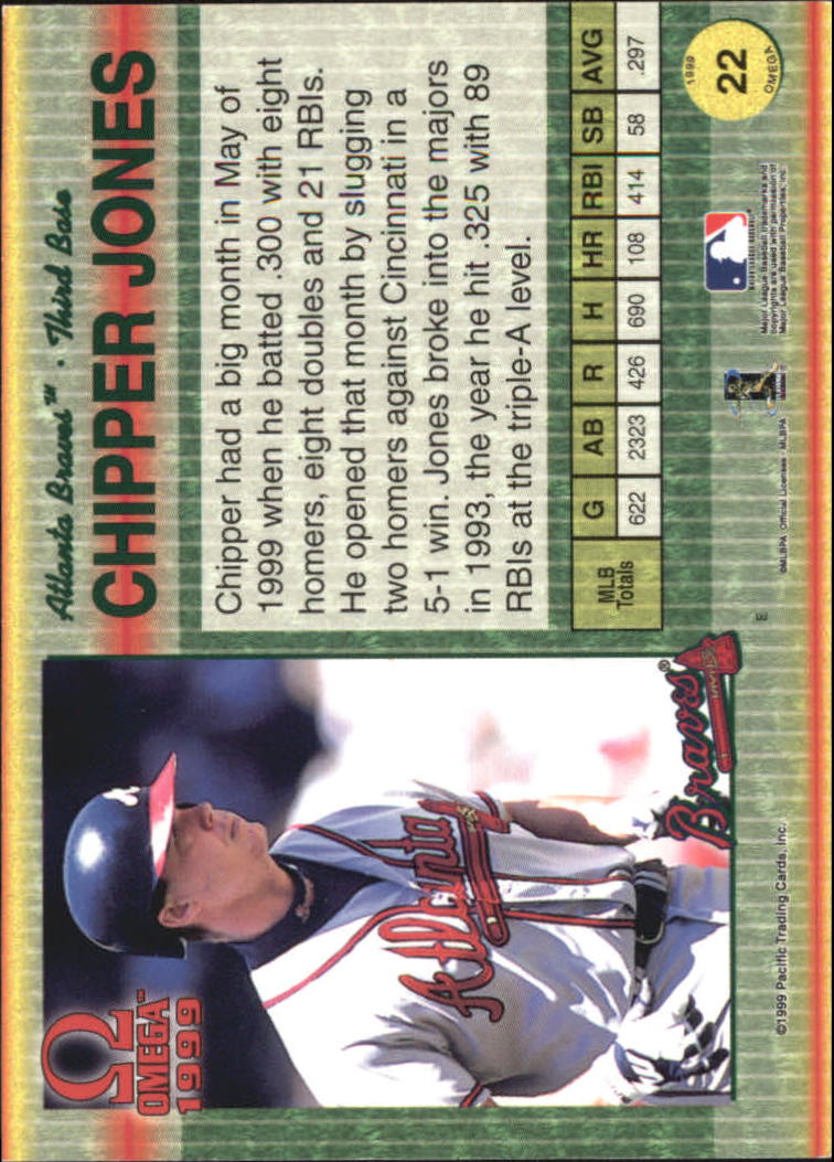 B5118- 1999 Pacific Omega Baseball Card # S 1-250 -du Pick- 15 + Gratis US - Bild 45 von 487