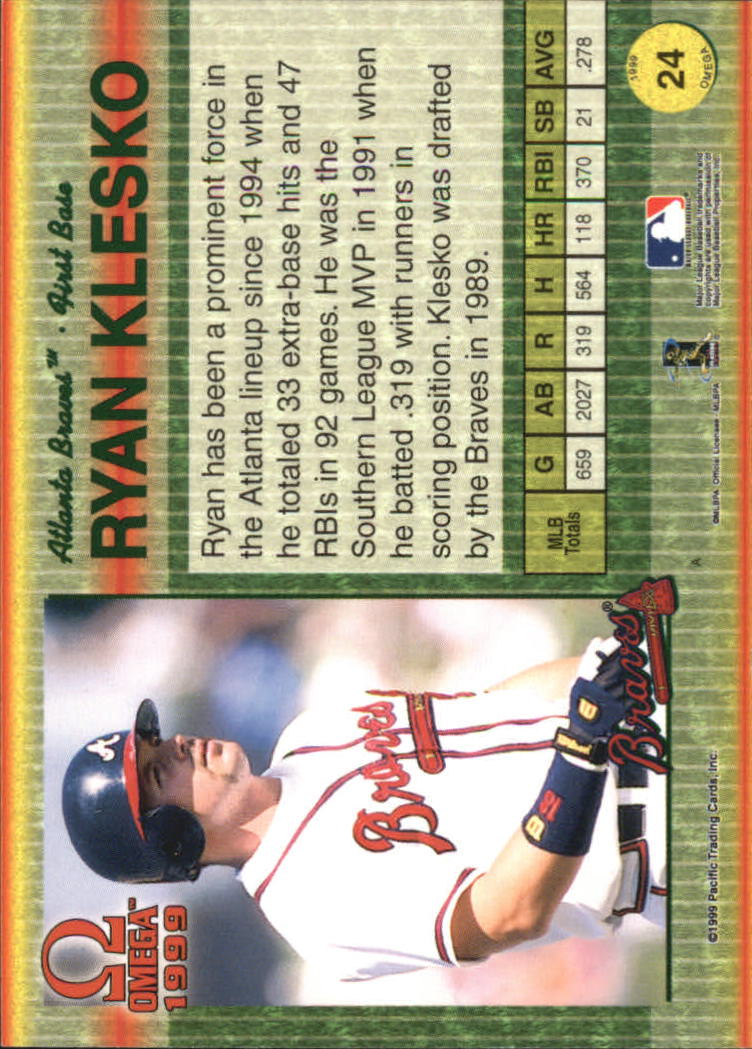 B5118- 1999 Pacific Omega Baseball Card # S 1-250 -du Pick- 15 + Gratis US - Bild 49 von 487