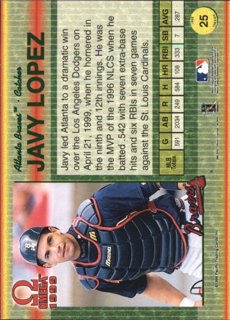 B5118- 1999 Pacific Omega Baseball Card # S 1-250 -du Pick- 15 + Gratis US - Bild 51 von 487