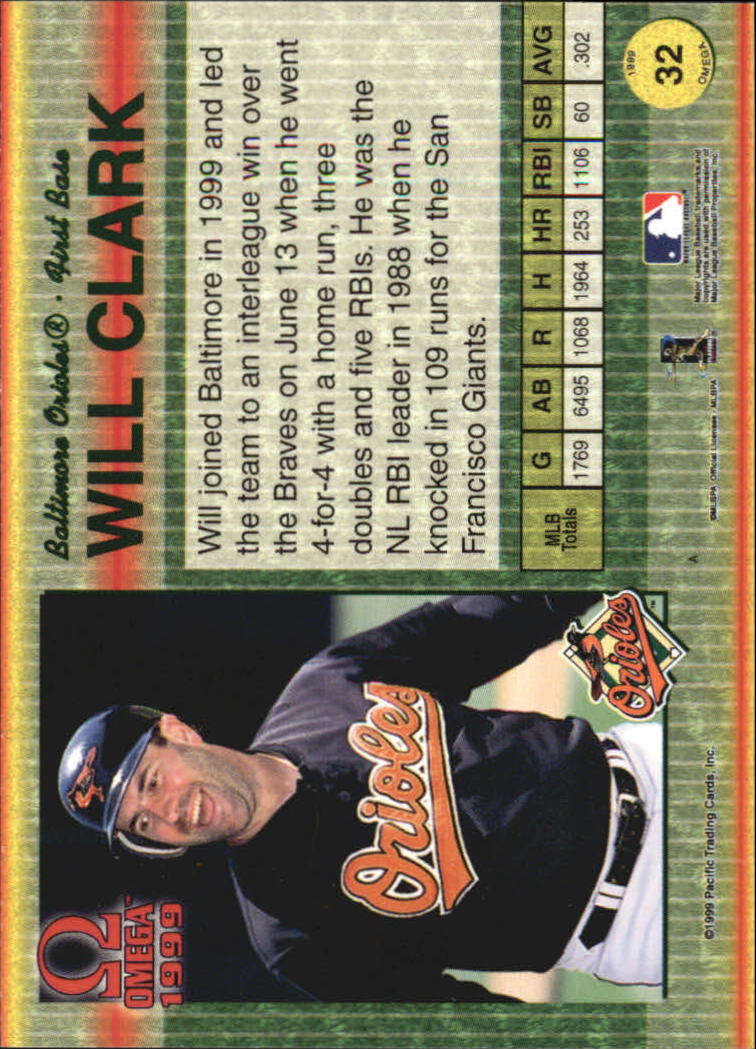 B5118- 1999 Pacific Omega Baseball Card # S 1-250 -du Pick- 15 + Gratis US - Bild 65 von 487