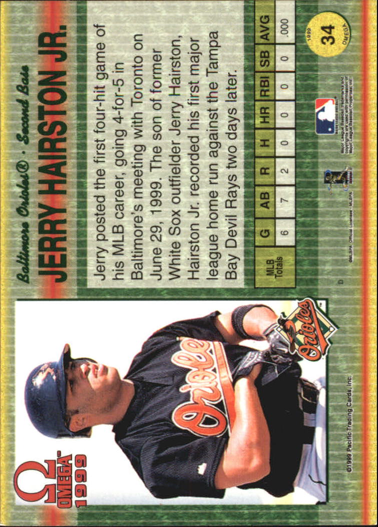 B5118- 1999 Pacific Omega Baseball Card # S 1-250 -du Pick- 15 + Gratis US - Bild 69 von 487