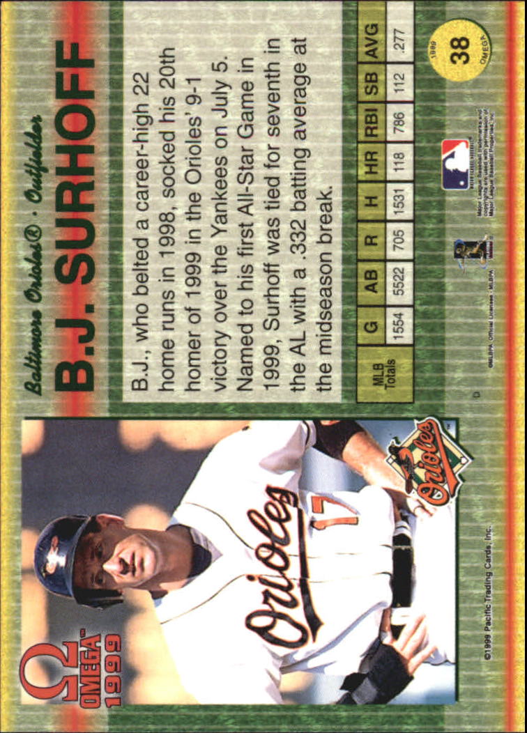 B5118- 1999 Pacific Omega Baseball Card # S 1-250 -du Pick- 15 + Gratis US - Bild 77 von 487