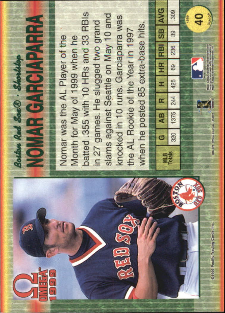 B5118- 1999 Pacific Omega Baseball Card # S 1-250 -du Pick- 15 + Gratis US - Bild 81 von 487