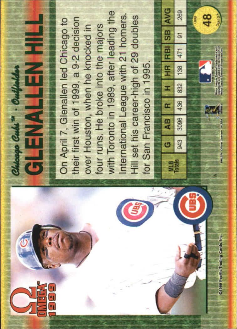 B5118- 1999 Pacific Omega Baseball Card # S 1-250 -du Pick- 15 + Gratis US - Bild 97 von 487