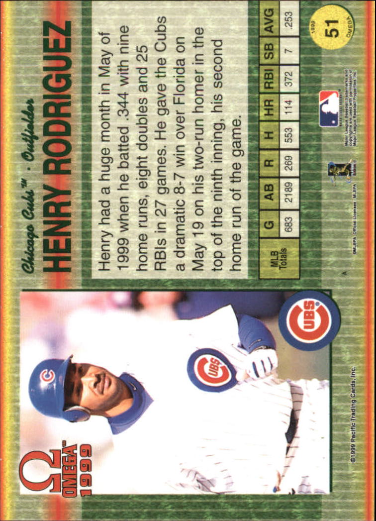 B5118- 1999 Pacific Omega Baseball Card # S 1-250 -du Pick- 15 + Gratis US - Bild 103 von 487