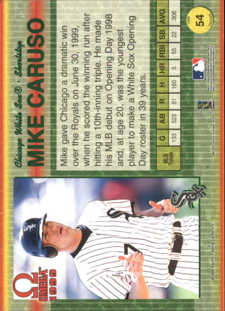 B5118- 1999 Pacific Omega Baseball Card # S 1-250 -du Pick- 15 + Gratis US - Bild 109 von 487