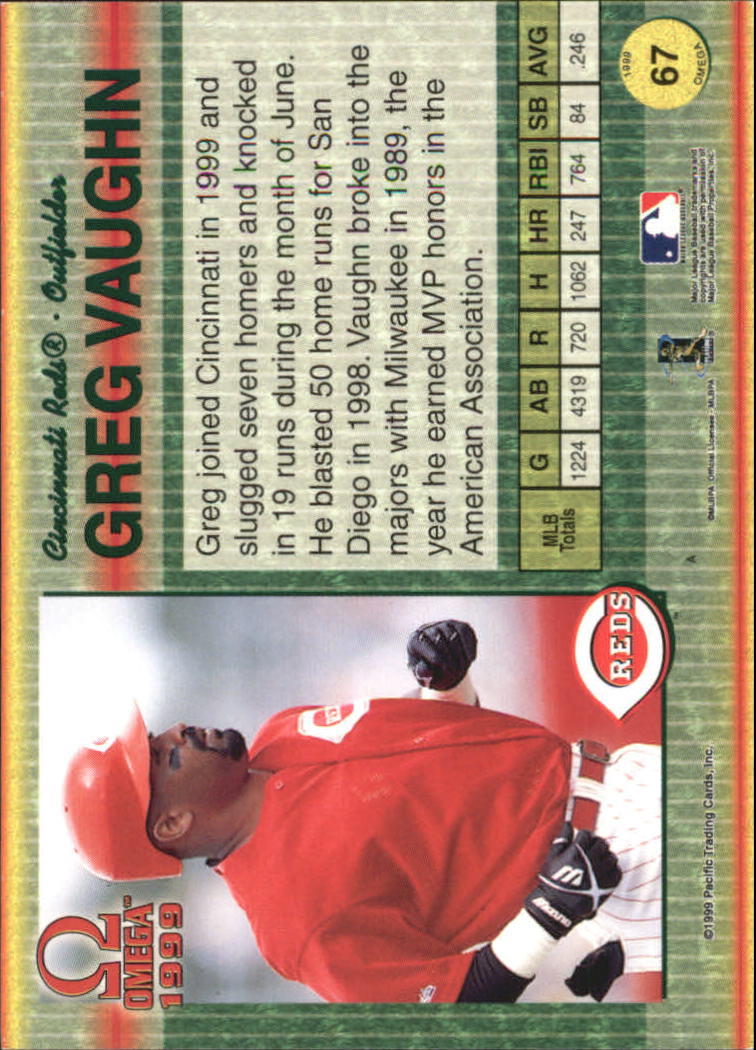 B5118- 1999 Pacific Omega Baseball Card # S 1-250 -du Pick- 15 + Gratis US - Bild 135 von 487