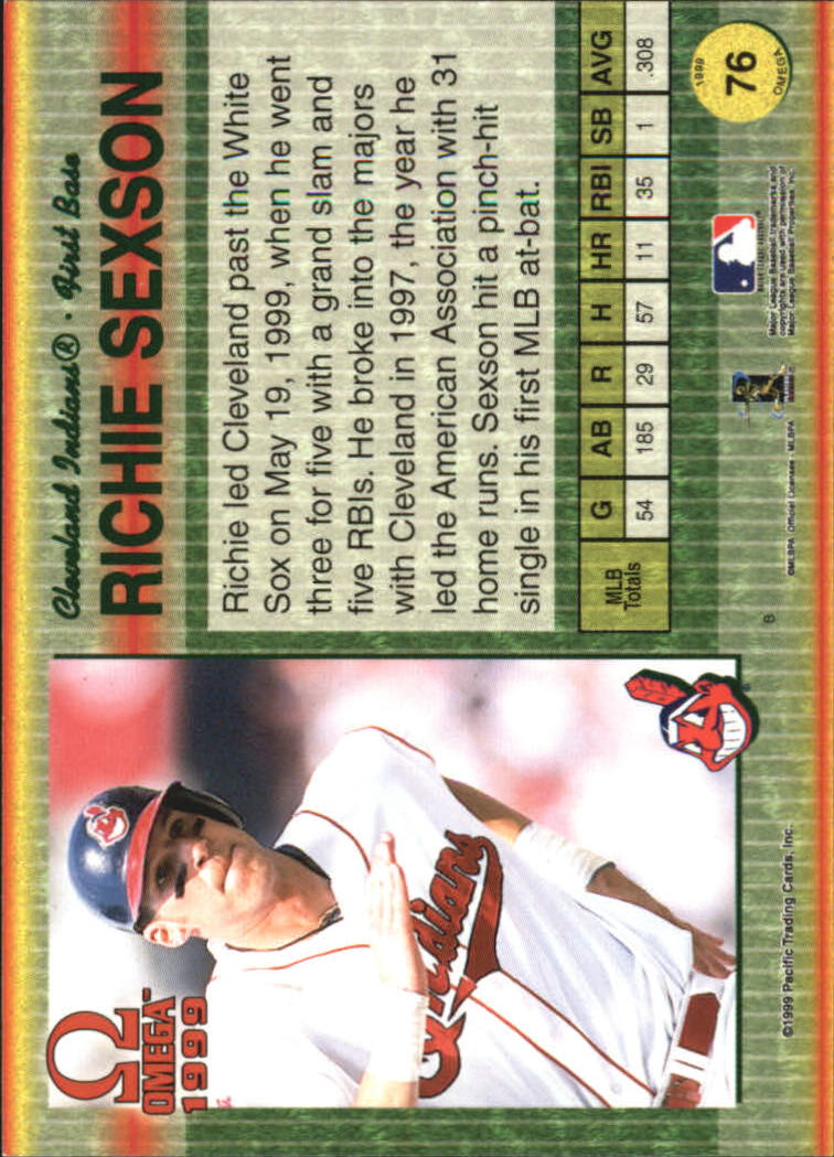 B5118- 1999 Pacific Omega Baseball Card # S 1-250 -du Pick- 15 + Gratis US - Bild 153 von 487