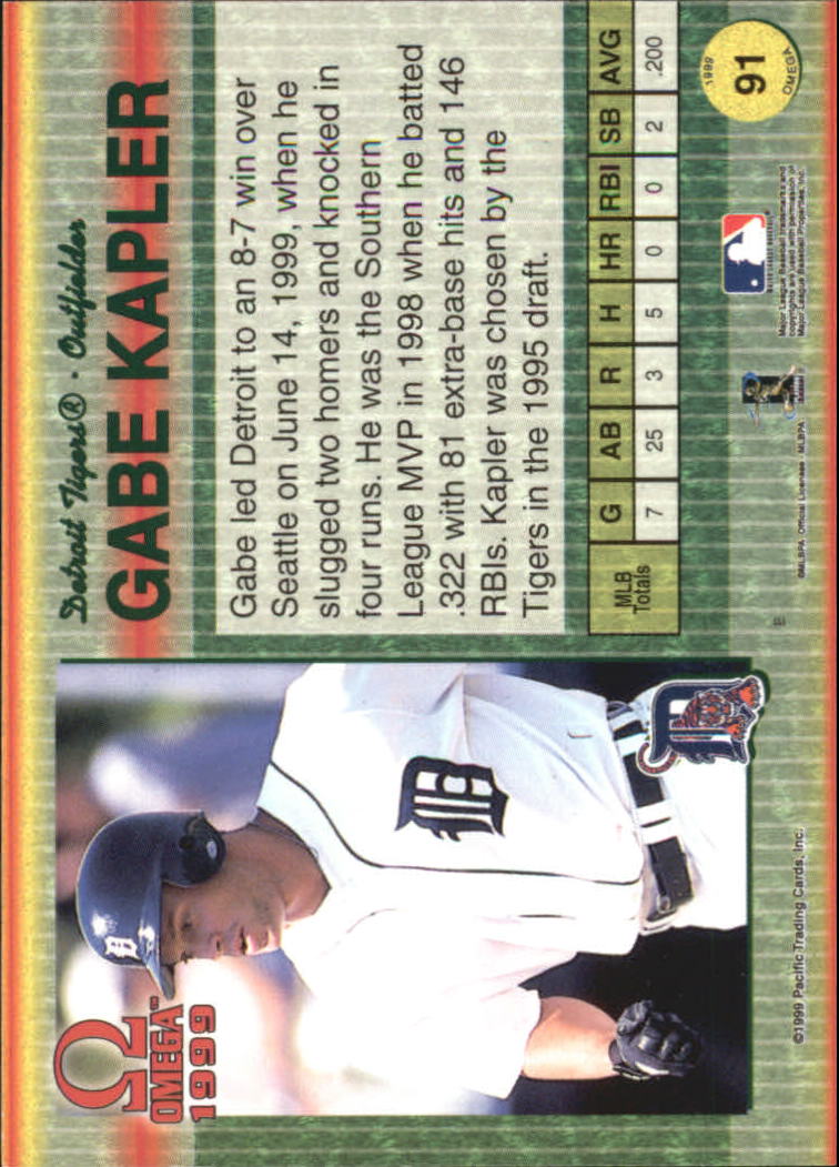 B5118- 1999 Pacific Omega Baseball Card # S 1-250 -du Pick- 15 + Gratis US - Bild 183 von 487