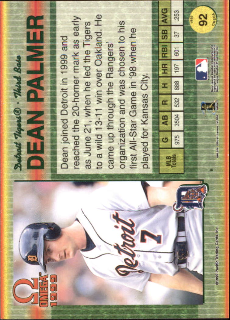 B5118- 1999 Pacific Omega Baseball Card # S 1-250 -du Pick- 15 + Gratis US - Bild 185 von 487